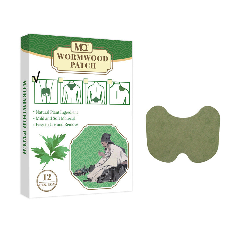 Natural Moxa Herbal Patch Set – Deep Relief for Neck, Shoulder & Lower Back