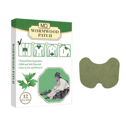 Natural Moxa Herbal Patch Set – Deep Relief for Neck, Shoulder & Lower Back